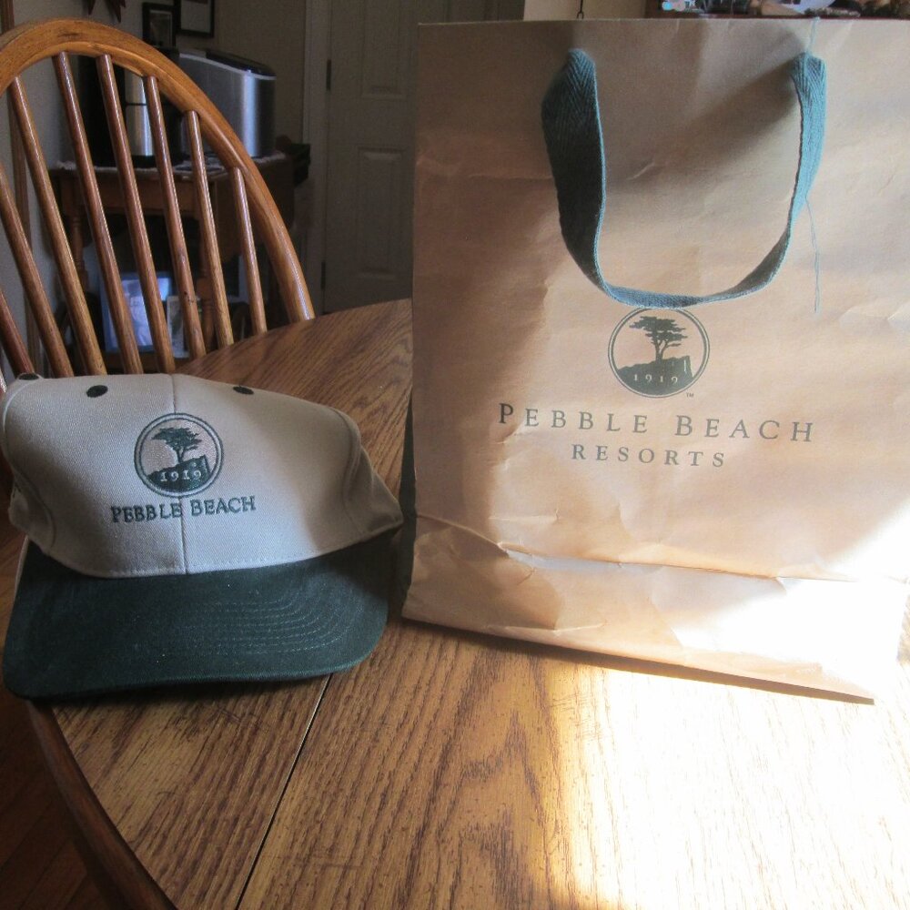 Pebble Beach Baseball Cap with Gift Bag